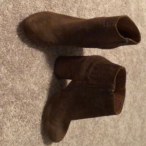 Jeffrey Campbell Suede/Leather Booties